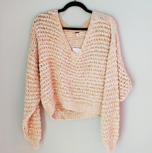 Free People Sweaters - Free People V-Neck Knit Sweater